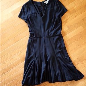 Black Fit and Flare Banana Republic Dress | Medium